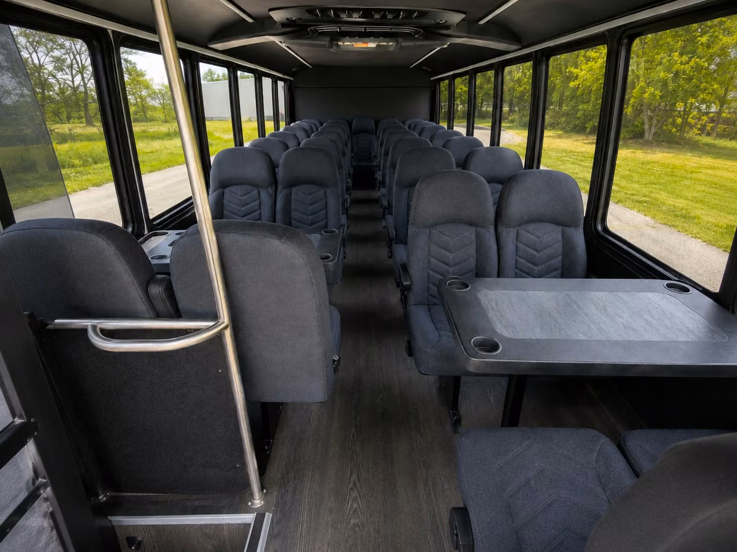 20 passenger minibus inside