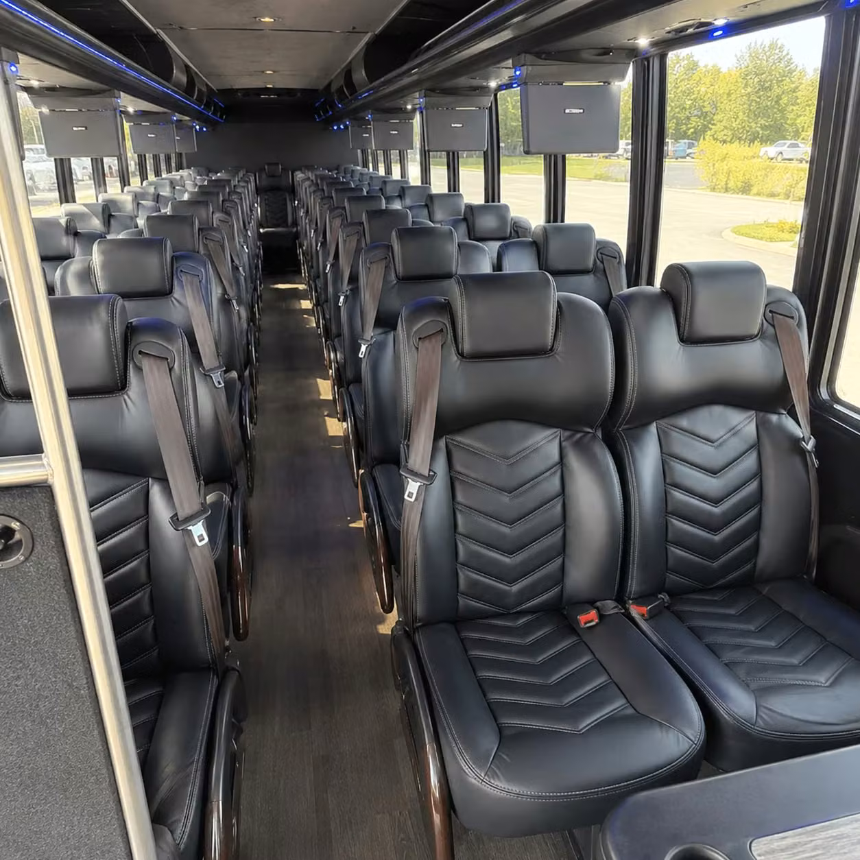 25 passenger minibus inside