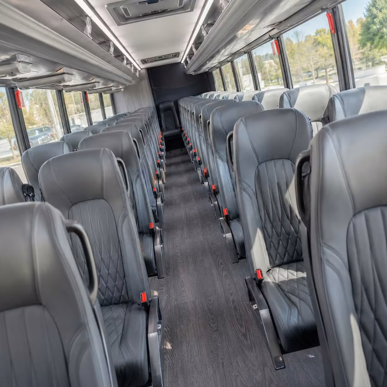 35 passenger minibus interior