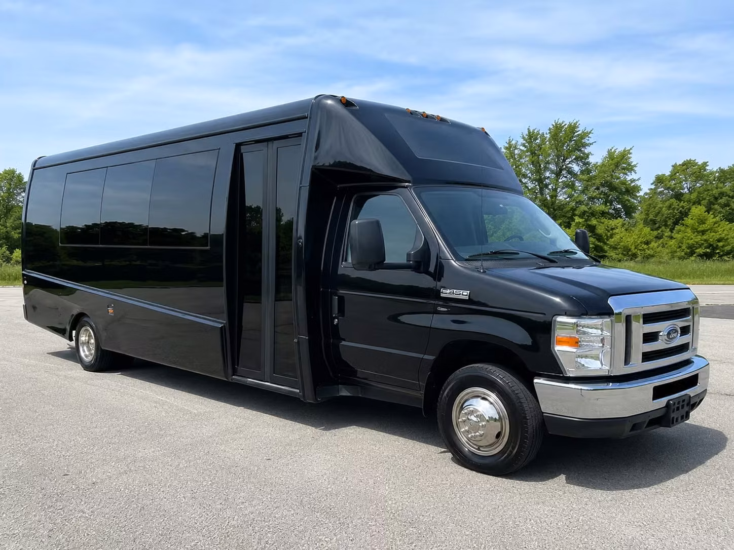 orange 15 passenger minibus rental