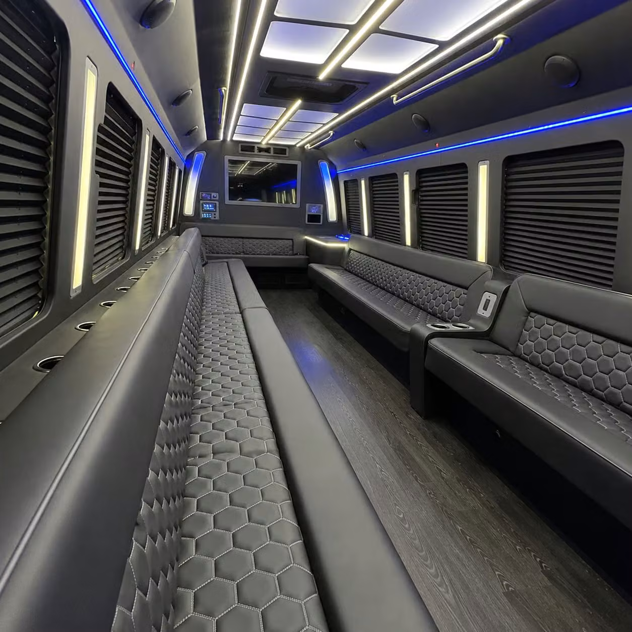 party bus interior