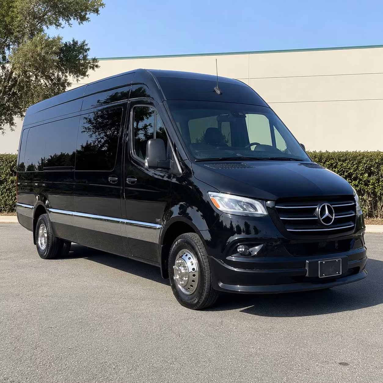 sprinter van with driver